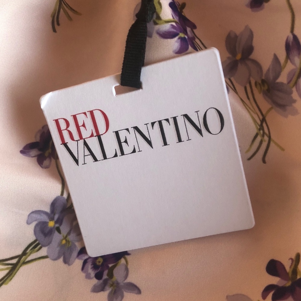 Red Valentino Floral Skirt